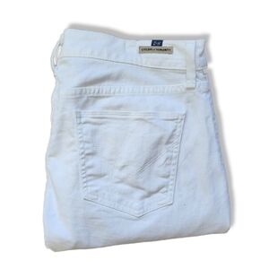 CITIZENS OF HUMANITY COH‎ Amber medium rise boot cut in white long legs size 31